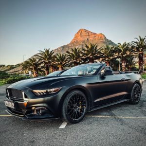 2017 Ford Mustang Convertible GT 5.0 Matte Black