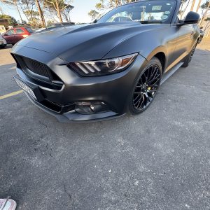 2017 Ford Mustang Convertible GT 5.0 Matte Black